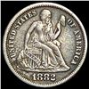 Image 1 : 1882 Seated Liberty Dime NEARLY UNCIRCULATED