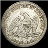 Image 2 : 1854 Arrows Seated Liberty Quarter LIGHTLY CIRCULATED