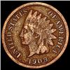 Image 1 : 1908-S Indian Head Cent NICELY CIRCULATED