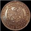 Image 2 : 1877 Silver Trade Dollar CLOSELY UNCIRCULATED