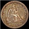 Image 1 : 1855 Arrows Seated Liberty Quarter NEARLY UNCIRCULATED