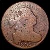 Image 1 : 1802 Draped Bust Large Cent NICELY CIRCULATED