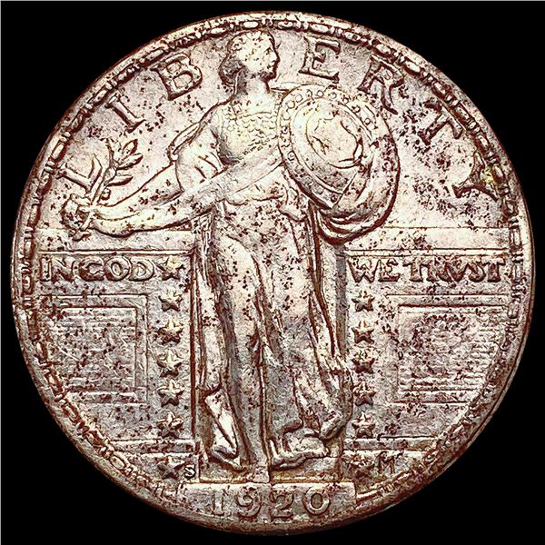 1920-S Standing Liberty Quarter CLOSELY UNCIRCULATED