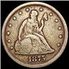 Image 1 : 1875-S Twenty Cent Piece NICELY CIRCULATED