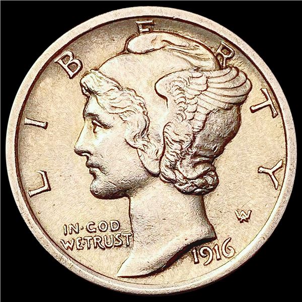 1916 FSB Mercury Dime UNCIRCULATED