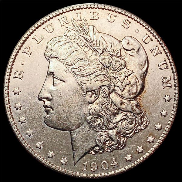 1904-S Morgan Silver Dollar CHOICE AU