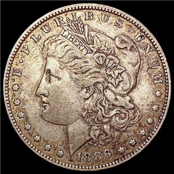 1886-O Morgan Silver Dollar NEARLY UNCIRCULATED