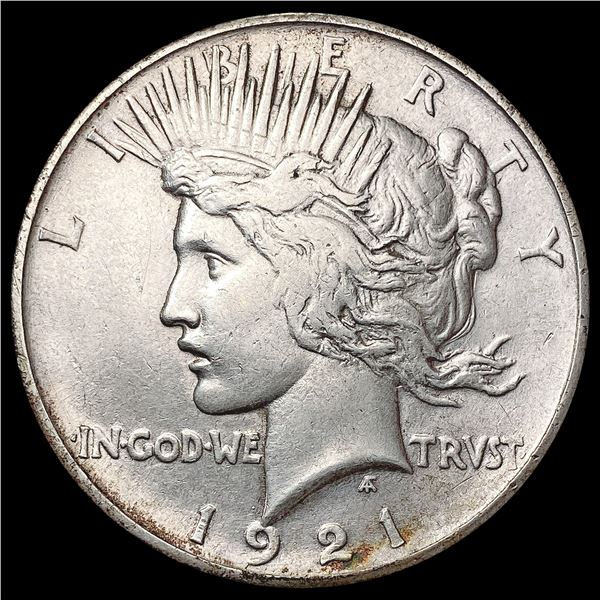 1921 Silver Peace Dollar CLOSELY UNCIRCULATED