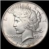 Image 1 : 1921 Silver Peace Dollar CLOSELY UNCIRCULATED