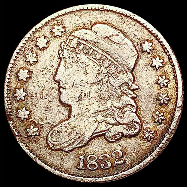 1832 Capped Bust Half Dime LIGHTLY CIRCULATED