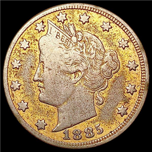 1885 Liberty Victory Nickel NICELY CIRCULATED
