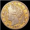 Image 1 : 1885 Liberty Victory Nickel NICELY CIRCULATED