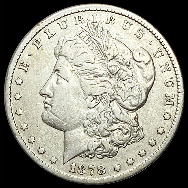 1878-CC Morgan Silver Dollar CLOSELY UNCIRCULATED