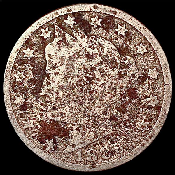 1886 Liberty Victory Nickel NICELY CIRCULATED