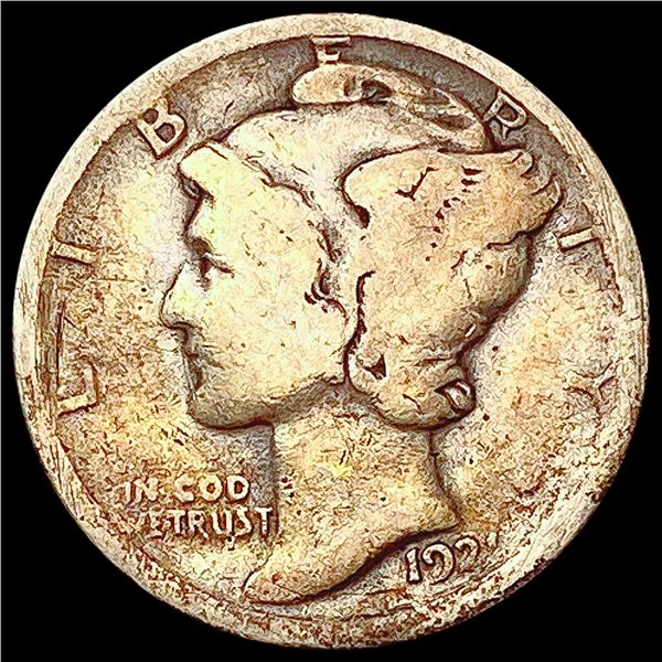 1921 Mercury Dime NICELY CIRCULATED