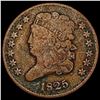 Image 1 : 1825 Classic Head Half Cent NICELY CIRCULATED