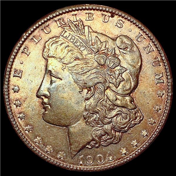 1904 Morgan Silver Dollar CLOSELY UNCIRCULATED