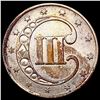 Image 2 : 1853 Silver Three Cent UNCIRCULATED