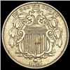 Image 1 : 1869 Shield Nickel UNCIRCULATED