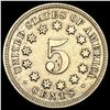 Image 2 : 1869 Shield Nickel UNCIRCULATED
