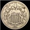 Image 1 : 1872 Shield Nickel NICELY CIRCULATED