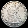 Image 1 : 1873 Arrows Seated Liberty Half Dollar CLOSELY UNCIRCULATED