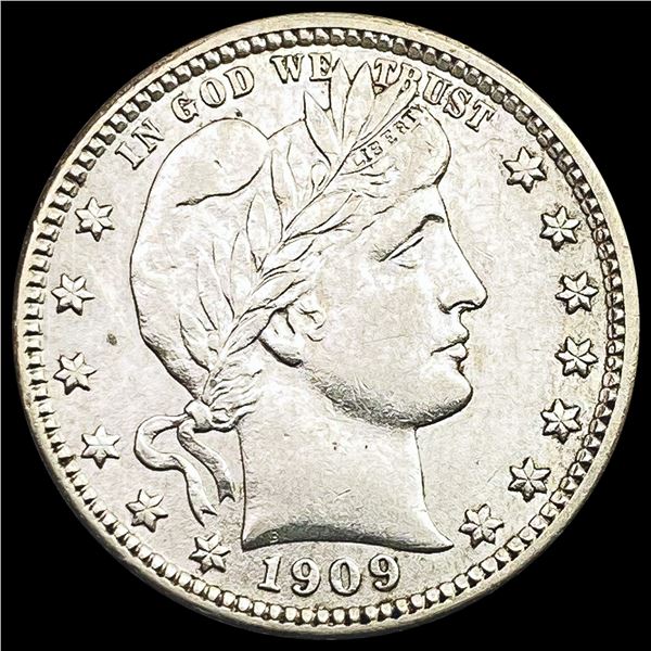 1909-D Barber Quarter UNCIRCULATED