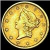 Image 1 : 1852 Rare Gold Dollar CLOSELY UNCIRCULATED