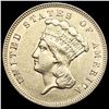 Image 1 : 1878 $3 Gold Piece UNCIRCULATED
