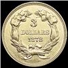 Image 2 : 1878 $3 Gold Piece UNCIRCULATED
