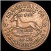 Image 2 : 1837 Executive Experiment CLOSELY UNCIRCULATED