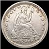 Image 1 : 1854 Arrows Seated Liberty Quarter CLOSELY UNCIRCULATED