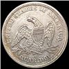 Image 2 : 1854 Arrows Seated Liberty Quarter CLOSELY UNCIRCULATED