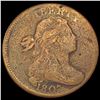 Image 1 : 1807 Draped Bust Large Cent NICELY CIRCULATED