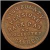 Image 1 : 1863 War Claim Coin NEARLY UNCIRCULATED