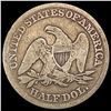 Image 2 : 1858 Seated Liberty Half Dollar NICELY CIRCULATED