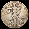 Image 1 : 1938-D Walking Liberty Half Dollar NICELY CIRCULATED