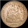 Image 1 : 1861 Seated Liberty Half Dime LIGHTLY CIRCULATED