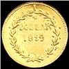 Image 2 : 1859 Round California Gold Quarter UNCIRCULATED