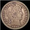 Image 1 : 1897-S Barber Dime NICELY CIRCULATED