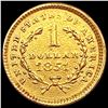 Image 2 : 1851 Rare Gold Dollar CLOSELY UNCIRCULATED