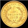 Image 2 : 1852 Rare Gold Dollar HIGH GRADE
