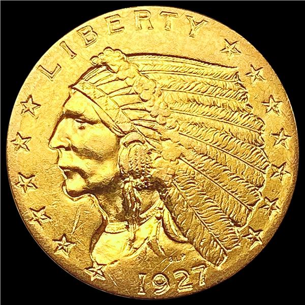 1927 $2.50 Gold Quarter Eagle UNCIRCULATED