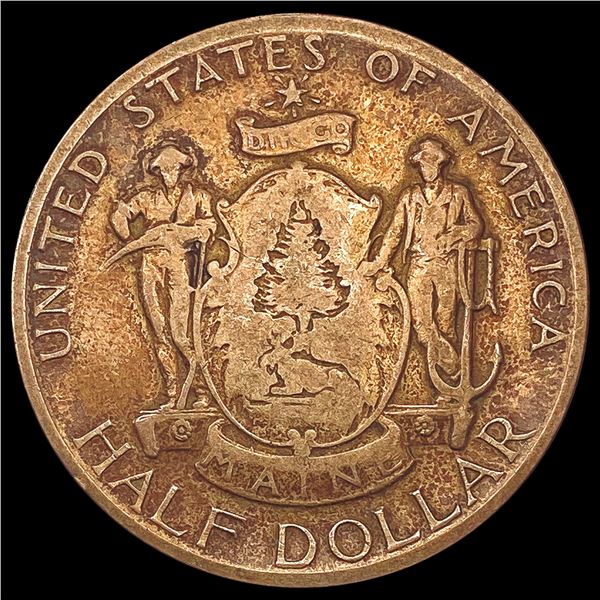 1920 Maine Half Dollar LIGHTLY CIRCULATED