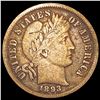 Image 1 : 1893 Barber Dime LIGHTLY CIRCULATED