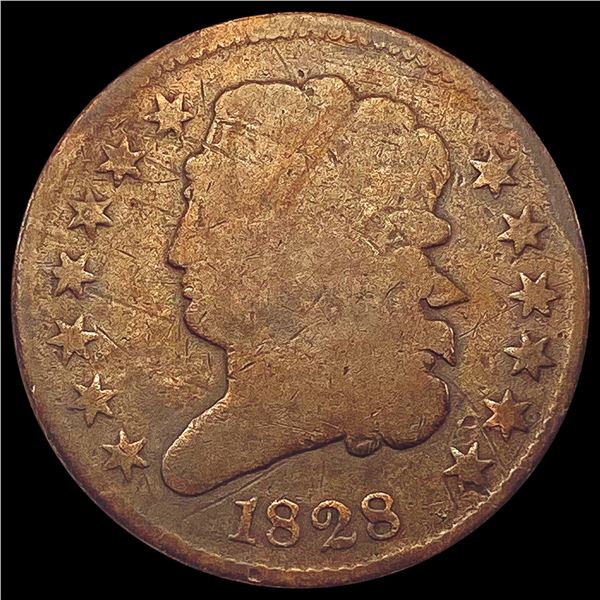 1828 Classic Head Half Cent NICELY CIRCULATED
