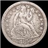 Image 1 : 1856 Seated Liberty Dime NEARLY UNCIRCULATED