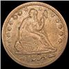 Image 1 : 1853 Seated Liberty Quarter CLOSELY UNCIRCULATED