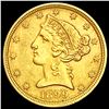 Image 1 : 1899 $5 Gold Half Eagle UNCIRCULATED