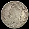 Image 1 : 1821 Capped Bust Half Dollar NICELY CIRCULATED